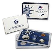 1999 US Mint Proof Set with OGP & COA