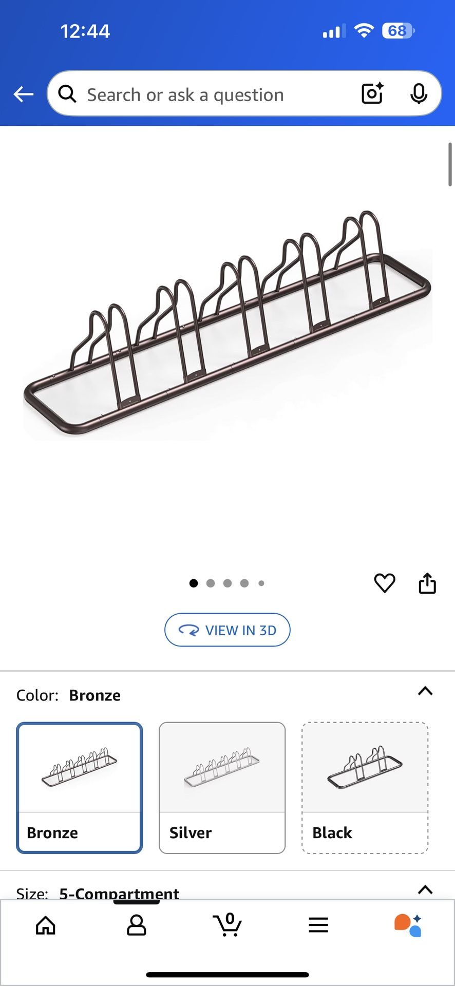 5 Bike Stand Rack From Amazon