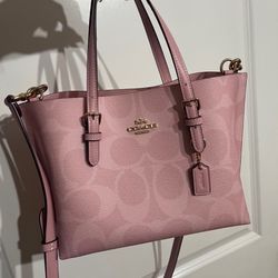 Pink Coach Purse