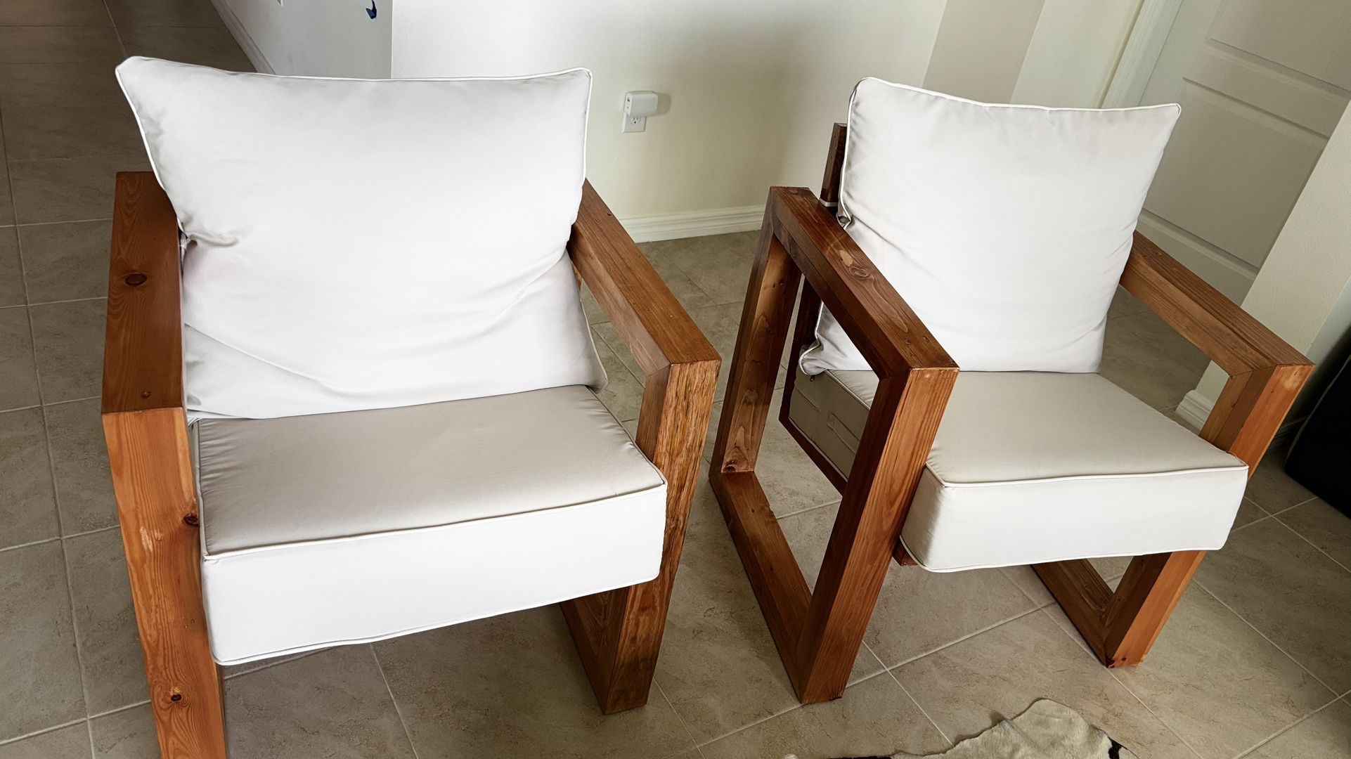 Brand New Douglas fir hand crafted Patio Chairs