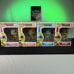 Funko Pop! Teenage Mutant Ninja Turtles - S1 #60 #61 #62 #63 *TMNT* VAULTED