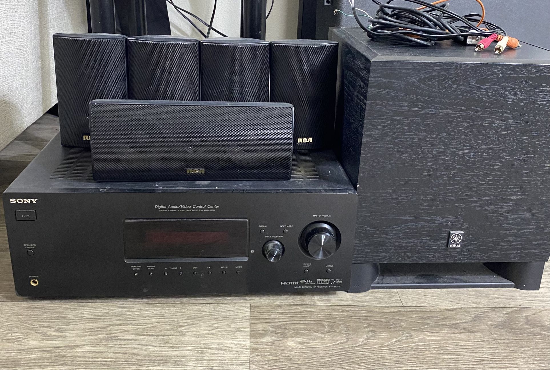 Sony Surround Sounds W/ yamaha Powered Sub