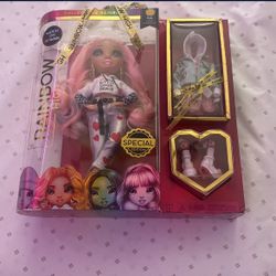 Limited edition kia hart rainbow high doll 