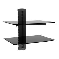 WALL MOUNT CLOSEOUT 2 Tier Component Shelf