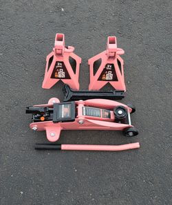 2 Ton Jack with Stands Gato con Torres