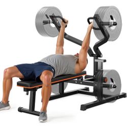 FEIERDUN 3-Grip U-Handles Chest Press Machine