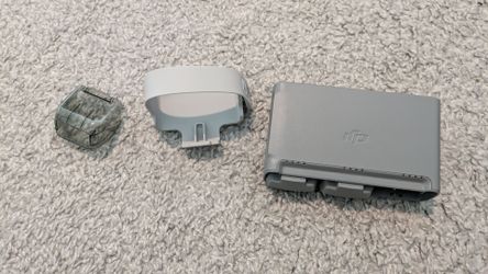 DJI Mini 4k battery charging dock with batteries