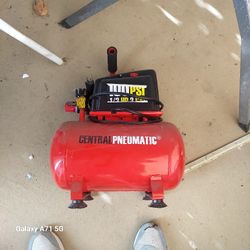 Pnuematic Pump And Nail Gun