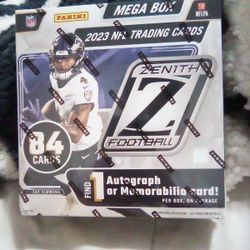 2023 Zenith Football Mega Box $40