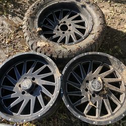 All Terrain Mud Wheels