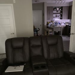 2 Recliner Sofas