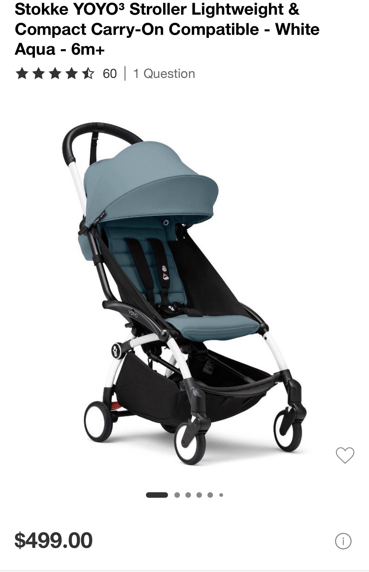 New Stokke yoyo3 stroller