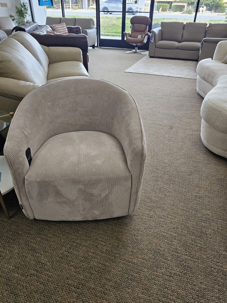 Fabric Swivel Chair $325