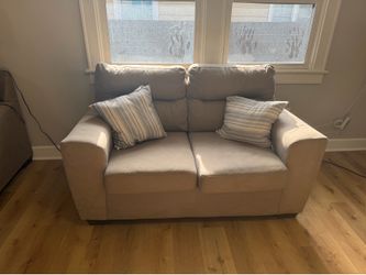Sofa and loveseat