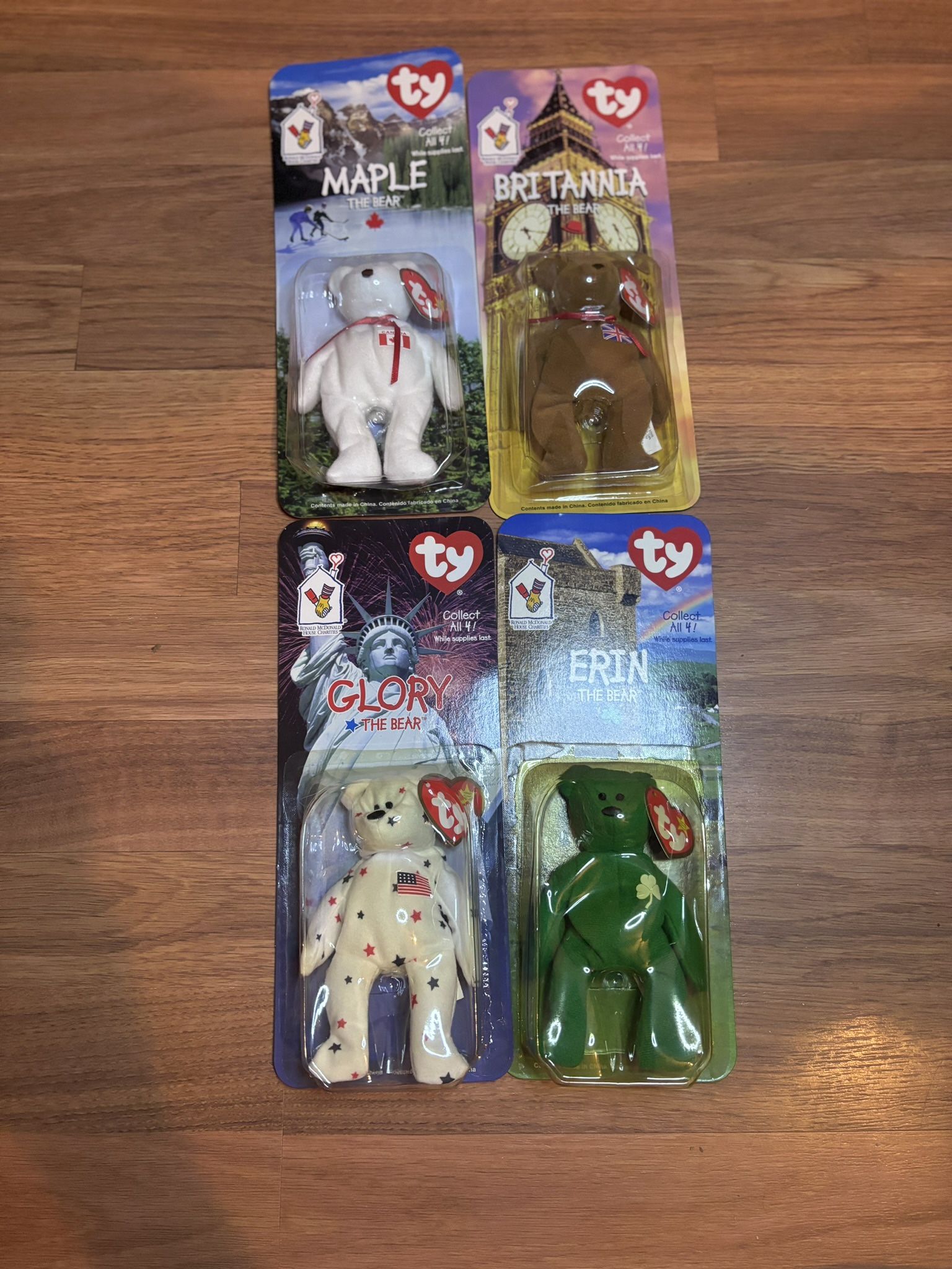 Beanie Baby (4) BUNDLE