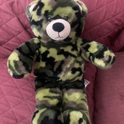 Build A Bear Workshop Camouflage Bear 18”