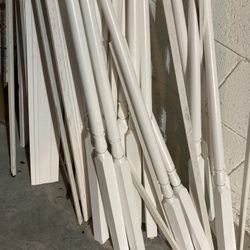 Balusters/molding.  $70 ALL 