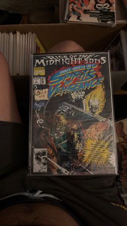 Ghost Rider & Blaze: Spirits of Vengeance #1 Marvel 1992 Rise of the Midnight Sons Part 2