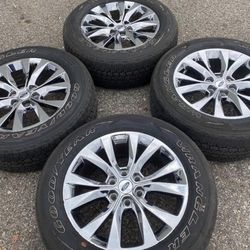 20” Chrome Ford Expedition F150 Lincoln Navigator Mark LT We Finance Rims Tires OEM Factory
