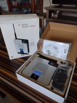 T-Mobile Home Linksys Wireless Router WRTU54G-TM