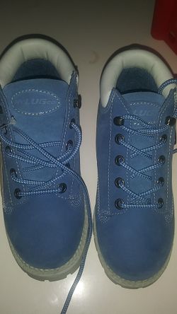 Lug low top boots shoes size 13y