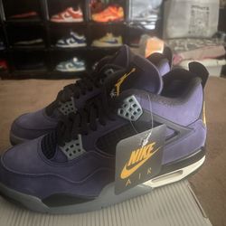 Jordan 4 “Imperial Purple” “Lakers” Size 7.5