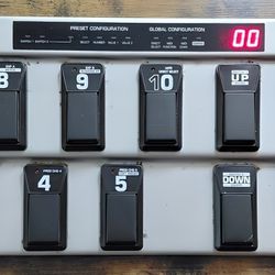 Used Behringer FCB1010 Midi Foot Controller