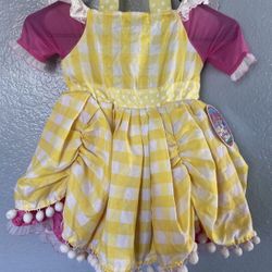 LALALOOPSY CRUMBS SUGAR COOKIE COSTUME DRESS LALALOOPSY COSTUME NEW
