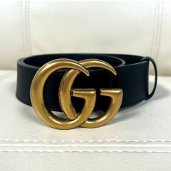 Gucci 2015 RE-EDITION WIDE LEATHER BELT