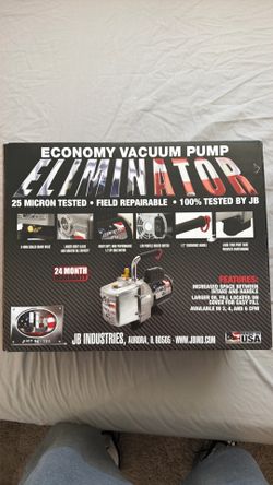 JB Industries Economy Vacuum Pump