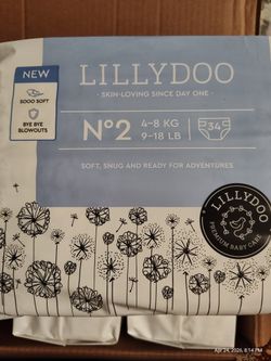 Lillydo Diaper Size 2
