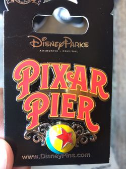 Limited edition Pixar Pier Pin