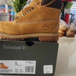 Kids Timberland Boots Size 2