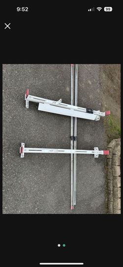 Roof Racks For Top Of Work Van. To Carry Long Materials Etc