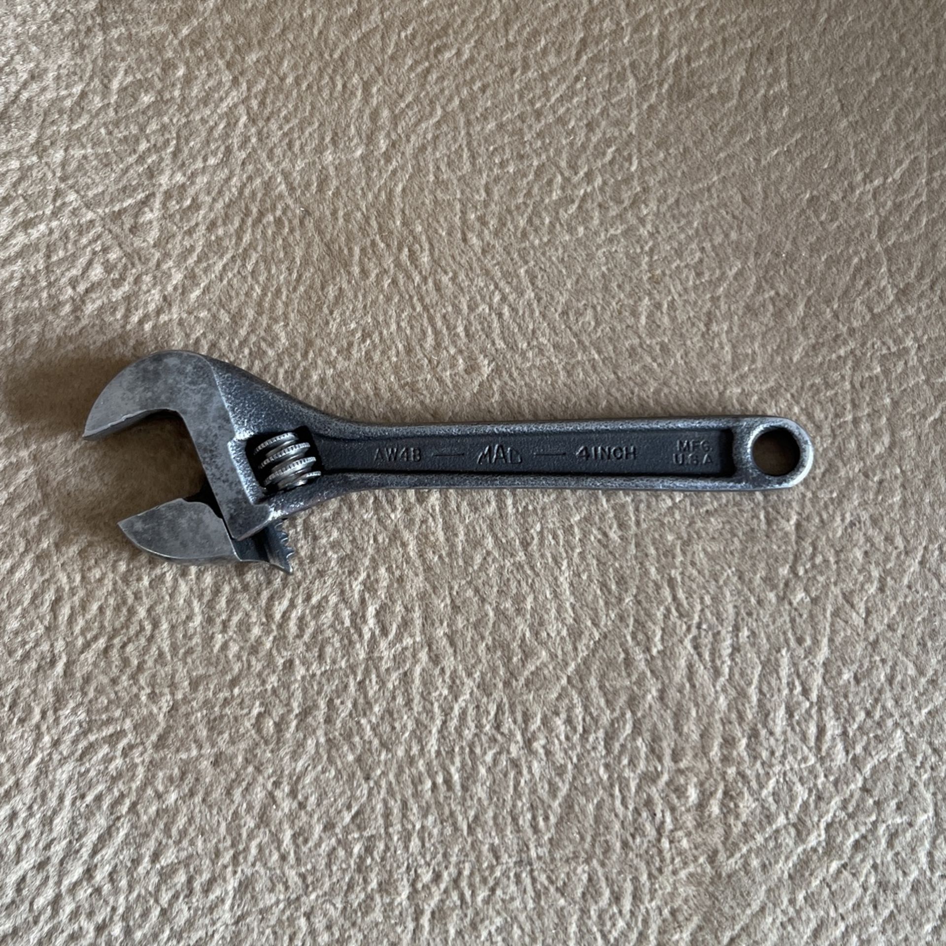 Mac 4” Adjustable Wrench