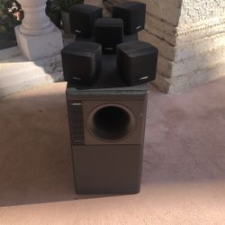 Bose Acoustimass Speakers Sets.