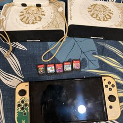 Nintendo Switch – Tears of the Kingdom Edition + 128GB SD Card