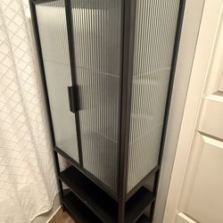 IKEA Glass 2 Door Cabinet