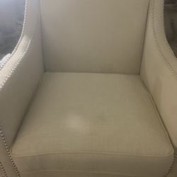 2 Beige Chairs