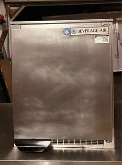 Beverage-Air Stainless Steel Undercounter Refrigerator Commercial