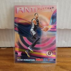 Wembanyama RC Rookie PINK Insert San Antonio SPURS 