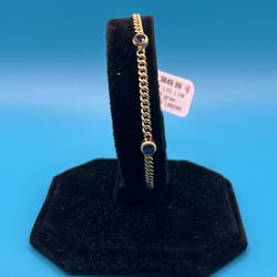 I8k Womens Link Bracelet 