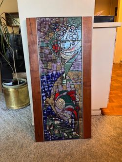 Vintage Harris G. Strong Tile Mural