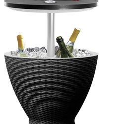 Bar side table coolers