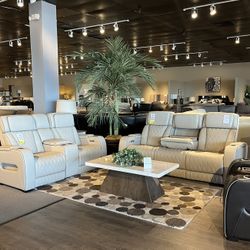 Power Reclining Sofa And Loveseat