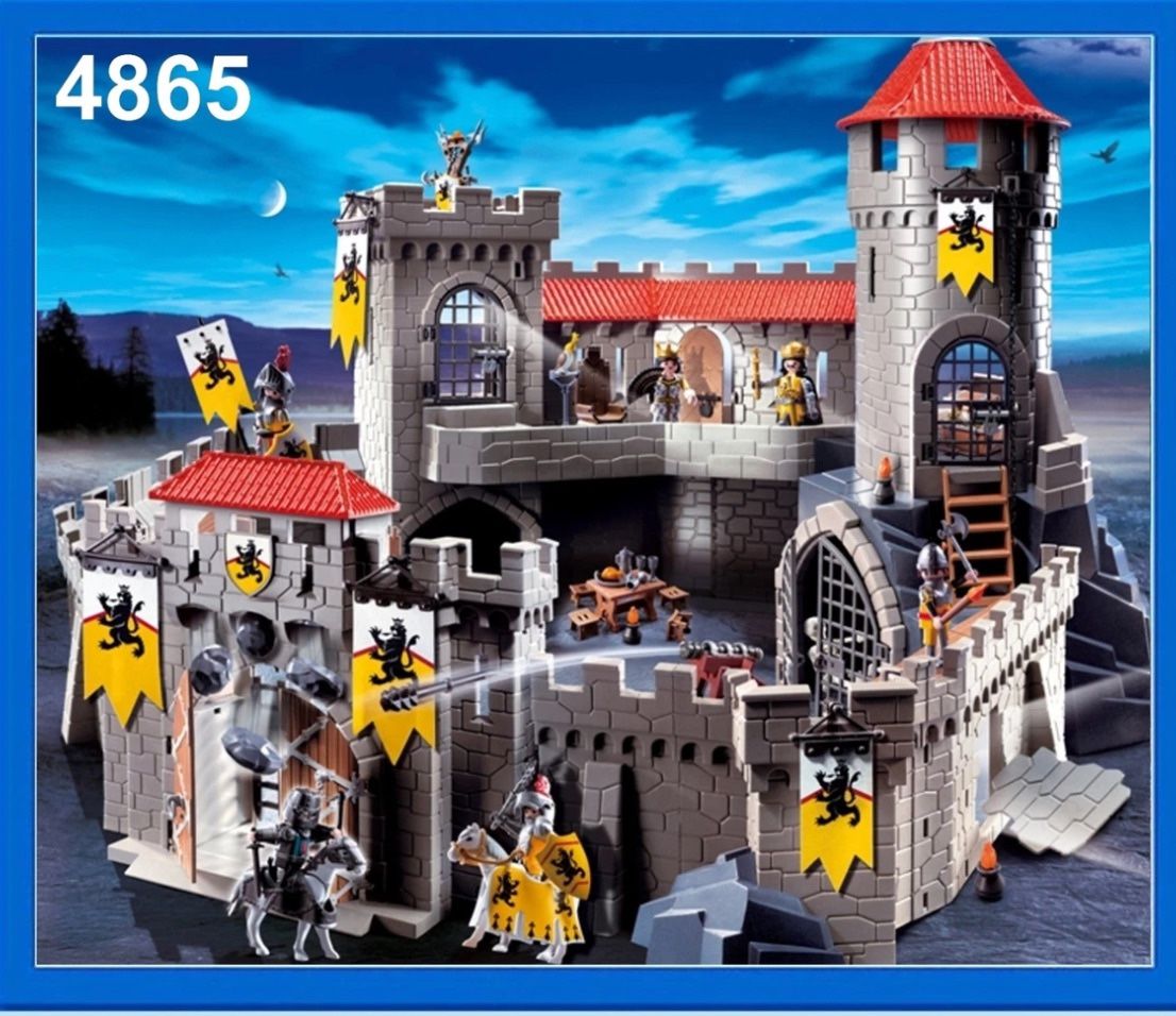 Playmobil 4865 Lions Knight Empire Castle Lot