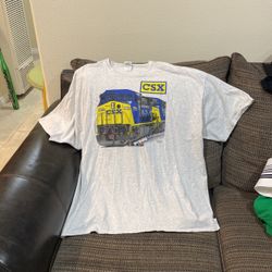 Size 3XL, CSX. Train T-Shirt In Really Good Condition..