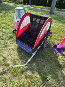 Schwinn Double Child Bike Trailer