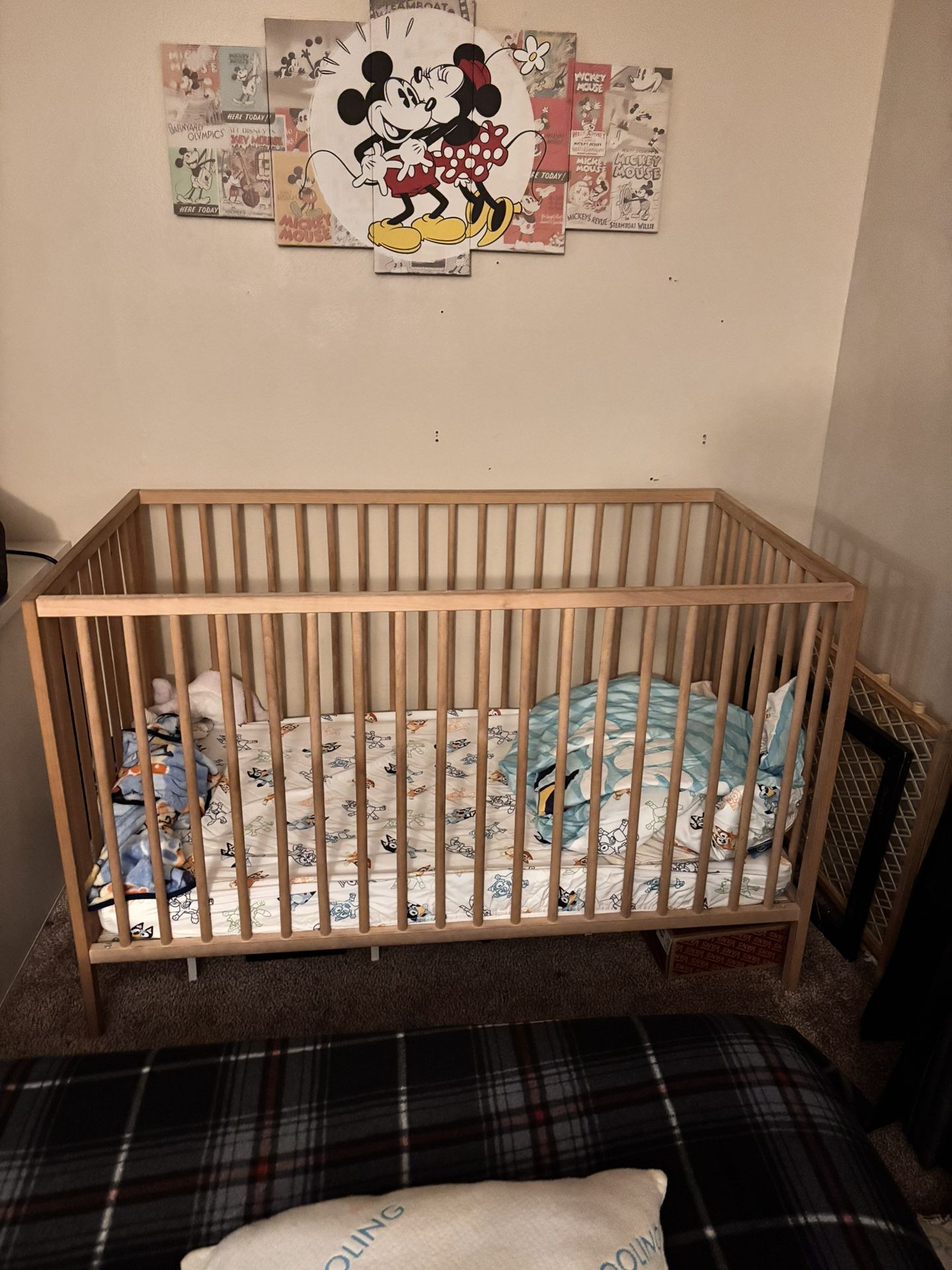 Baby Crib Converts To Toddler Bed