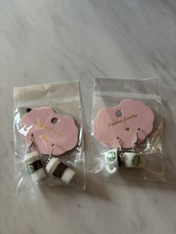 Starbucks Earrings 